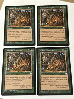 Nature’s Resurgence X4 Weatherlight Ex/NM Condition See Pics Front/back - Image 1