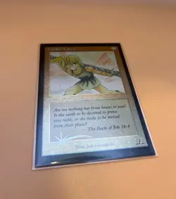 MTG Minagishi Token - FOIL Goblin Token - Signed by Jun Minagishi, Artist Proof - Image 4