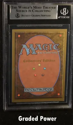 BGS Collector's Edition Lightning Bolt BGS 9 (9742) Magic Beckett Graded MTG - Image 2