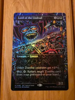 Lord of the Undead ~~ Borderless - Foil NM-Mint, English Special Guests MTG M - Image 1