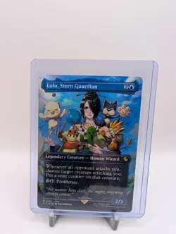 Lulu, Stern Guardian (Borderless) (Chocobo Track Foil) Commander: Final Fantasy - Image 1