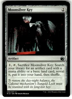 Moonsilver Key Innistrad: Midnight Hunt Regular MTG - Image 1