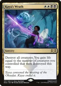 Kaya's Wrath Regular - Ravnica Allegiance MTG-NM - Image 1