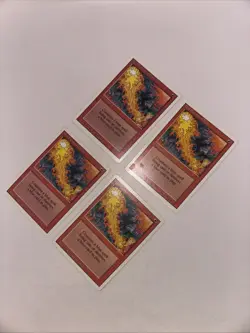 MTG * X4 Red Elemental Blast X4 LP Revised 3rd Edition Playset Regular SellbyCyn - Image 4
