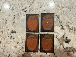 Red Elemental Blast x4 - Magic the Gathering Revised Red Elemental Blast Played - Image 4