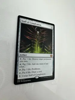 Staff of Compleation Phyrexia: All Will Be One Regular - Image 2