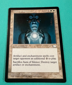 Aura of Silence - Weatherlight - MTG - Magic the Gathering - Image 1