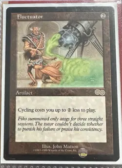 Fluctuator Urza's Saga Regular Mtg Magic The Gathering - Image 1