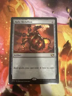 Magic the Gathering Ruby Medallion Commander 2014 C14 LP - Image 1
