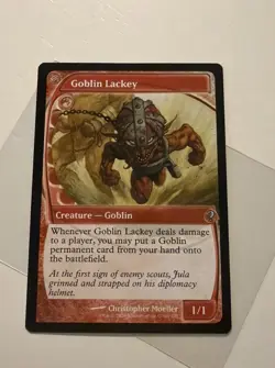 MTG Magic The Gathering Goblin Lackey *NP - Image 1