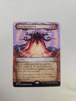 MTG - Soul Immolation (Showcase) - Lorwyn Eclipsed NM/M Condition - Image 1