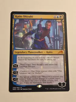 Kaito Shizuki X1 NEO MTG Kamigawa Neon Dynasty - Image 1