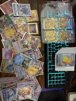 REAL pokemon Gx, Ex, V, And Vmax cards. Great condition front and back. - Image 1