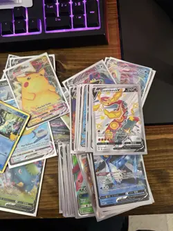 REAL pokemon Gx, Ex, V, And Vmax cards. Great condition front and back. - Image 4
