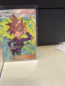 Pokemon Blue's Tactics Holo Full Art Ultra Rare Card 231/236 Unified Minds NM/M - Image 4