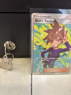 Pokemon Blue's Tactics Holo Full Art Ultra Rare Card 231/236 Unified Minds NM/M - Image 5