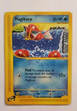 Magikarp 118/165 Expedition Common Pokemon Card - Image 1