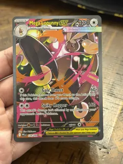 Mega Lopunny ex 128/094 Me02: Phantasmal Flames Holo Mint from pack Pokemon Card - Image 1