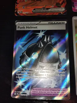 Lot Of 16 Recent Phantasmal Flames Pokemon Card Pulls Punk Helmet Flygon Promos - Image 3