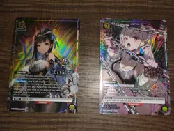 Lot Of 2 Illustration Rare Union Arena Cards Jackal 4 Nik-023 And Marian Nikp001 - Image 1