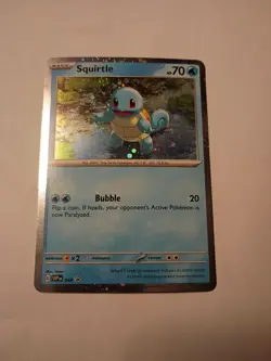 Squirtle - 048 (Cosmos Holo) 048 Sv: Scarlet & Violet Promo Cards Holo NM - Image 1