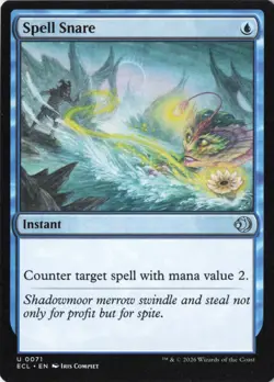 Spell Snare Lorwyn Eclipsed regular NM 71 - Image 1