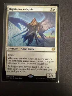 Righteous Valkyrie - MTG LP Kaldheim - Image 1