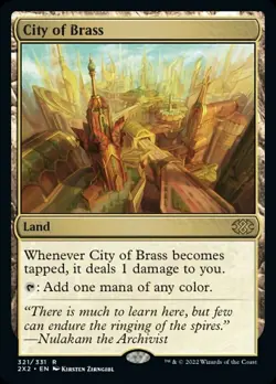 MTG - City of Brass [Double Masters 2022] - Image 1