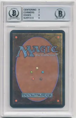 Graded Signed Two-Headed Giant of Foriys BGS 7.5 Alpha Artist Anson Maddocks MTG - Image 2