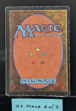 G3, Scrubland, MTG, Revised Edition, Regular, {COPY #1 of 2} 🌐 - Image 2