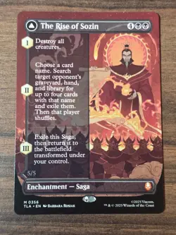 MTG Avatar BORDERLESS SAGA M The Rise of Sozin #0356 - Image 1
