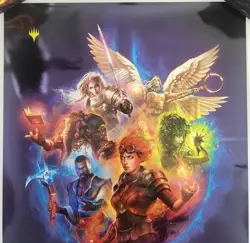 (New Foil) March of the Machine Promo Poster: Magic the Gathering ( MTG) 18x24 - Image 3