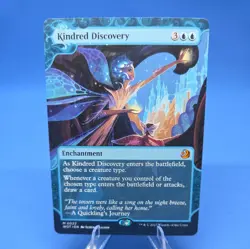 mtg WOT Kindred Discovery #22 Showcase Non-Foil - Image 1