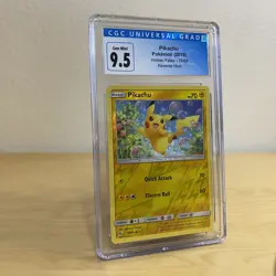 Pikachu Hidden Fates 19/68 CGC Gem Mint Reverse Holo 9.5 10 Pokemon PSA BGS - Image 1