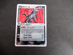 Mightyena EX #101/110 Ultra Rare Pokemon EX Holon Phantoms 2006 LP/MP English - Image 3