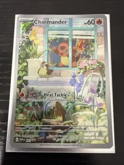 Pokemon TCG Charmander Obsidian Flames Promo #044 Near Mint Condition - Image 1