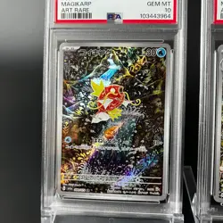 PSA10 Magikarp Magneton AR Shinji Kanda SEQ Japanese 080/073 & 112/106 Pokemon - Image 4