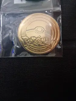 Pokemon ZACIAN Metal Gold Coin Ultra Premium Collection Fast Ship - Image 2