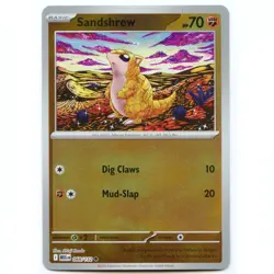 Sandshrew | 068 | Pokemon, Mega Evolution, Reverse Holo, Uncommon, 1200 dpi - Image 1