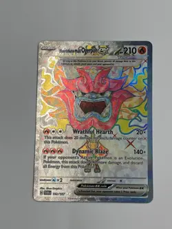 Hearthflame Mask Ogerpon ex 192/167 Pokemon 2024 : Twilight Masquerade Holo Nm - Image 1
