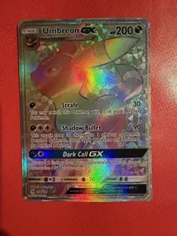Umbreon GX 154/149 Sun & Moon Base Set Secret Rare Holo Pokemon Holo - Image 1