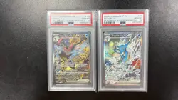 Sequential PSA 10 Kingdra EX #131 Greninja EX #132 Pokemon Shrouded Fable Promo! - Image 1
