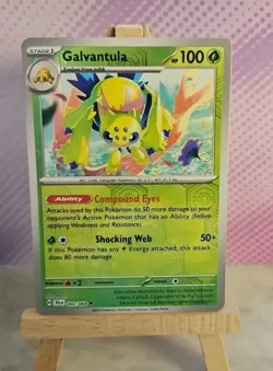Pokemon TCG: Galvantula (Reverse Holo) 002/064 - Shrouded Fable - NM Condition - Image 1