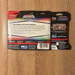 Pokemon Sealed Lot Of 4 Booster Packs Prismatic Evolution And Mega Evolution - Image 4