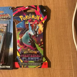 Pokemon Sealed Lot Of 4 Booster Packs Prismatic Evolution And Mega Evolution - Image 5