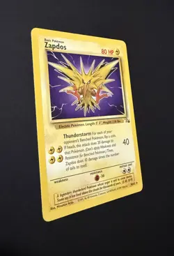 Pokemon TCG Zapdos Fossil 30/62 Regular Near Mint! - Image 2
