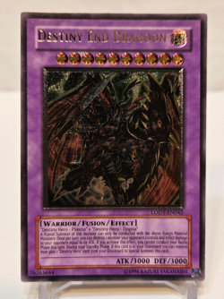 Ultimate Rare Destiny End Dragoon LODT-EN042 Unlimited Yugioh 1068 - Image 1