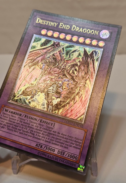 Ultimate Rare Destiny End Dragoon LODT-EN042 Unlimited Yugioh 1068 - Image 3