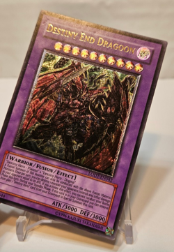 Ultimate Rare Destiny End Dragoon LODT-EN042 Unlimited Yugioh 1068 - Image 4