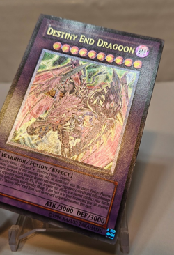 Ultimate Rare Destiny End Dragoon LODT-EN042 Unlimited Yugioh 1067 - Image 3
